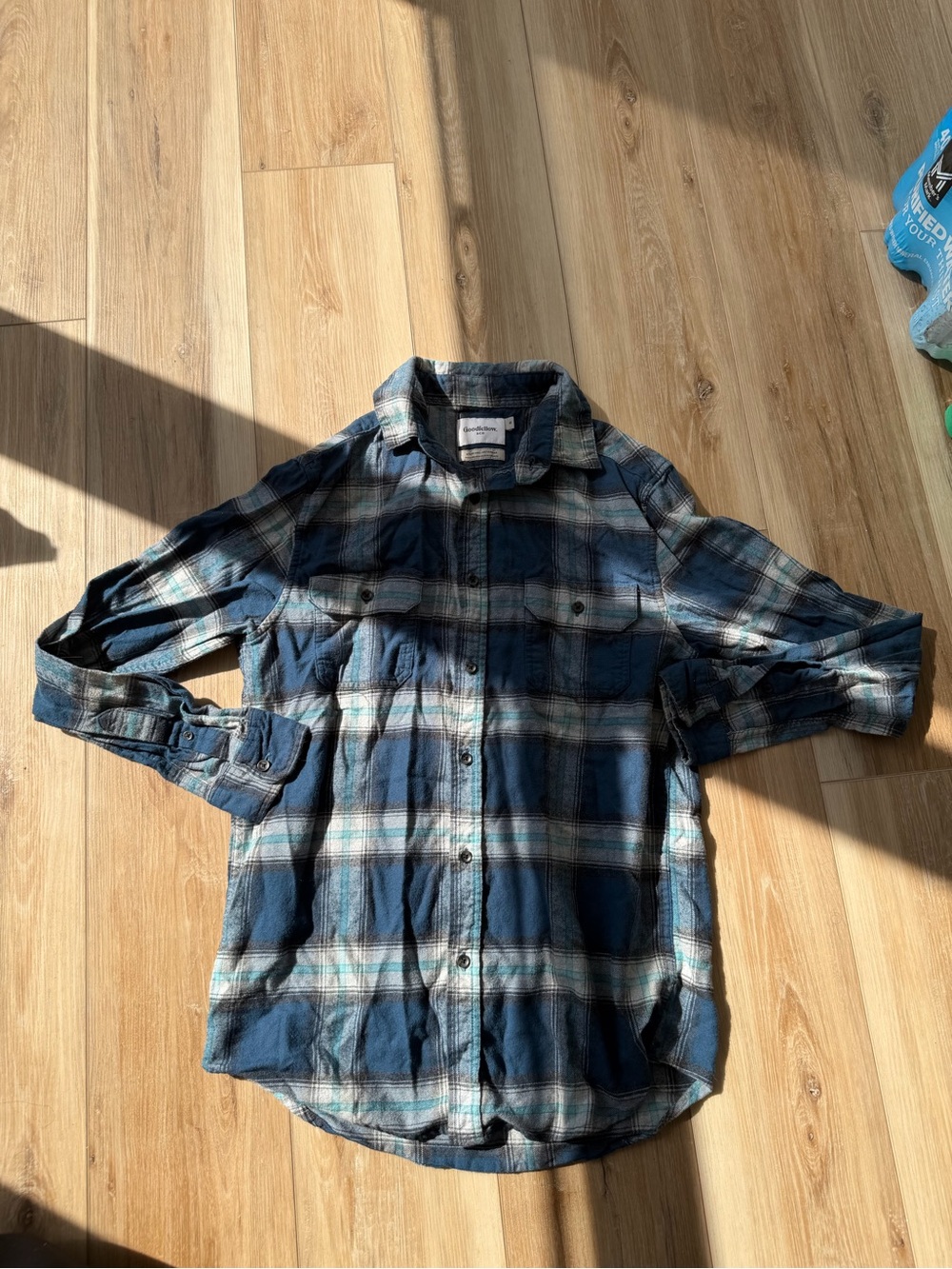 Men’s Blue Flannel